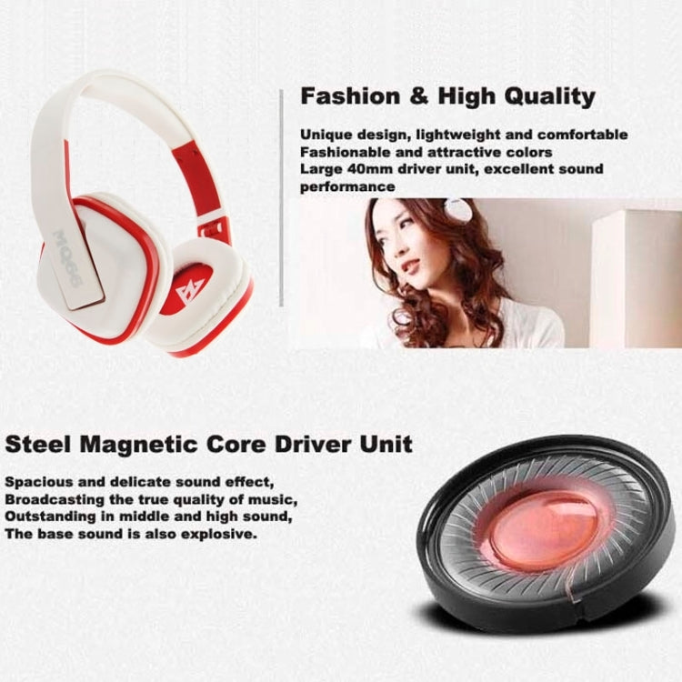 Universal Stereo Headset for All Audio Devices, Cable Length: 1.2m (Orange + White)