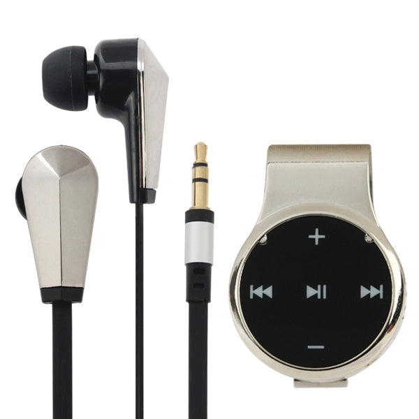 Sports Collar Clip Design Bluetooth v4.0 Headset with MIC for iPad / iPhone / Samsung / Nokia / HTC / Xiaomi