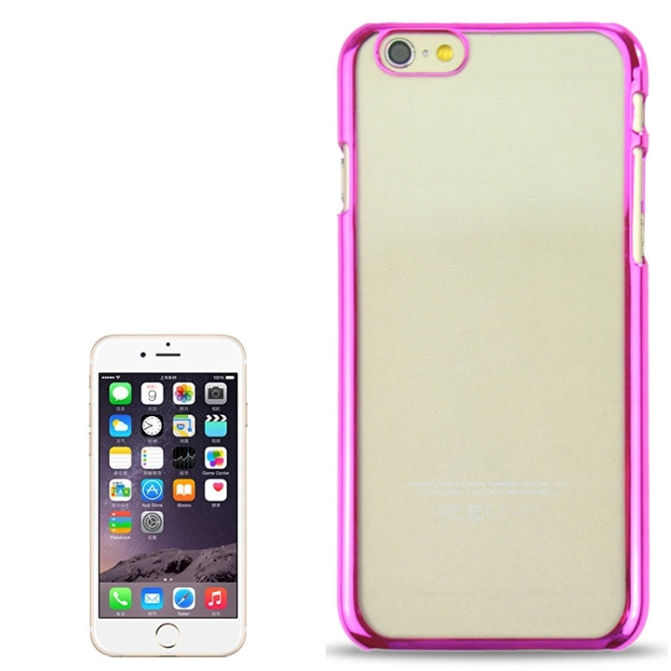 Ultrathin Smooth Surface Plating PC Protective Hard Case for iPhone 6 Plus & 6S Plus