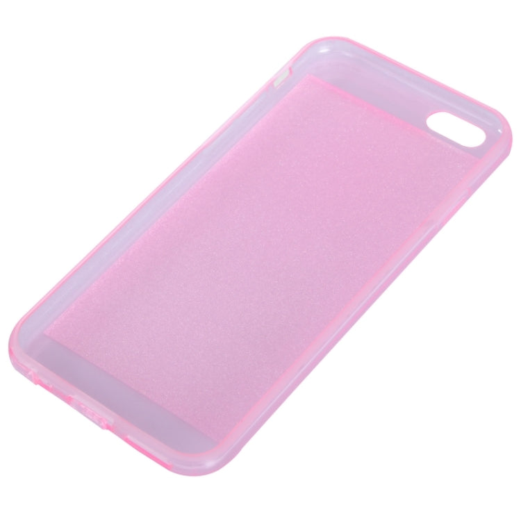 Shimmering Powder Transparent Border TPU Case for iPhone 6 Plus & 6S Plus