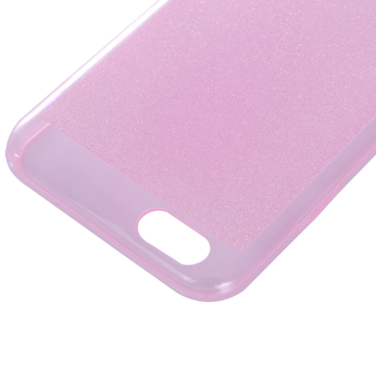 Shimmering Powder Transparent Border TPU Case for iPhone 6 Plus & 6S Plus