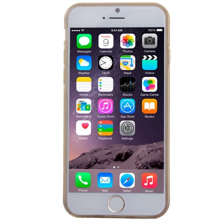 Shimmering Powder Transparent Border TPU Case for iPhone 6 Plus & 6S Plus