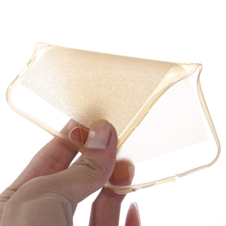 Shimmering Powder Transparent Border TPU Case for iPhone 6 Plus & 6S Plus