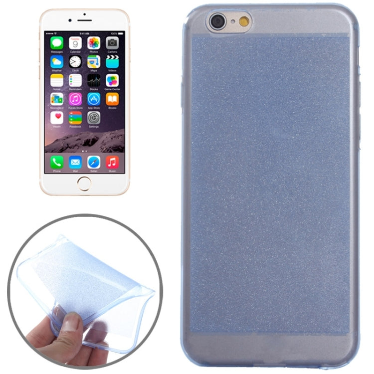 Shimmering Powder Transparent Border TPU Case for iPhone 6 Plus & 6S Plus