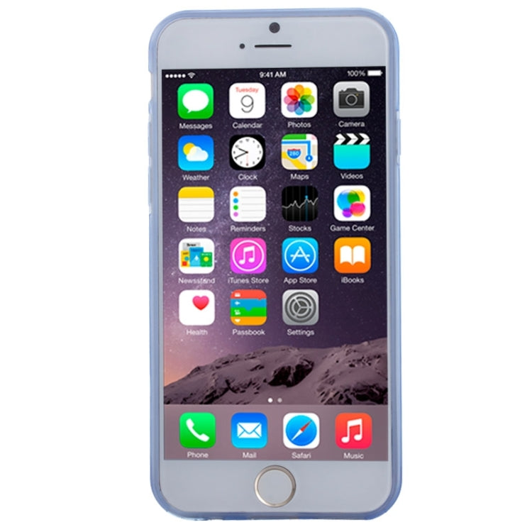 Shimmering Powder Transparent Border TPU Case for iPhone 6 Plus & 6S Plus