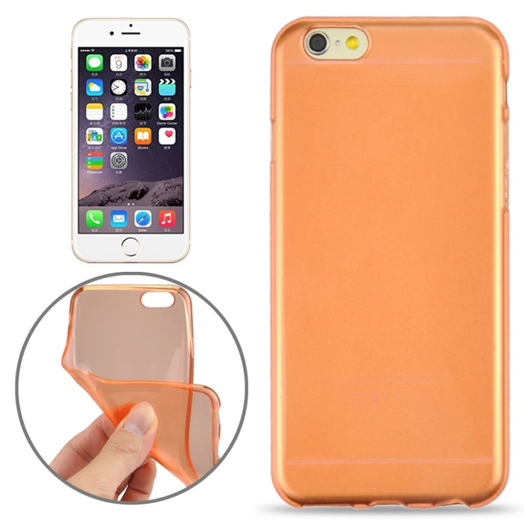 Ultrathin Smooth Surface Anti-skid TPU Case for iPhone 6 Plus & 6S Plus