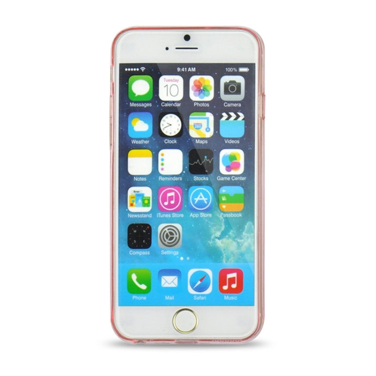 0.3mm Ultrathin Big Diamond Pattern Transparent TPU Case for iPhone 6 Plus