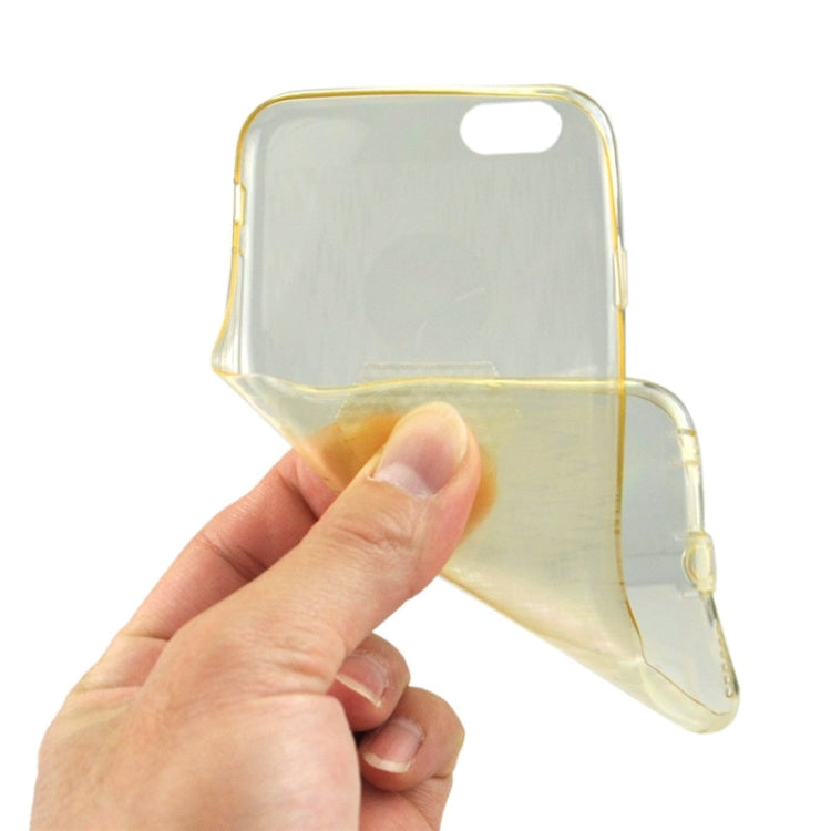 0.3mm Ultrathin Big Diamond Pattern Transparent TPU Case for iPhone 6 Plus