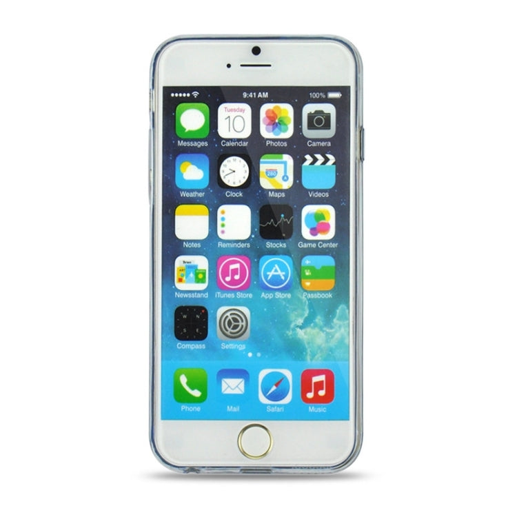 0.3mm Ultrathin Big Diamond Pattern Transparent TPU Case for iPhone 6 Plus