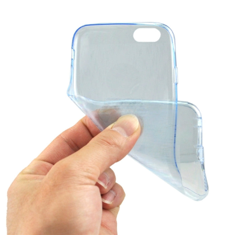 0.3mm Ultrathin Big Diamond Pattern Transparent TPU Case for iPhone 6 Plus
