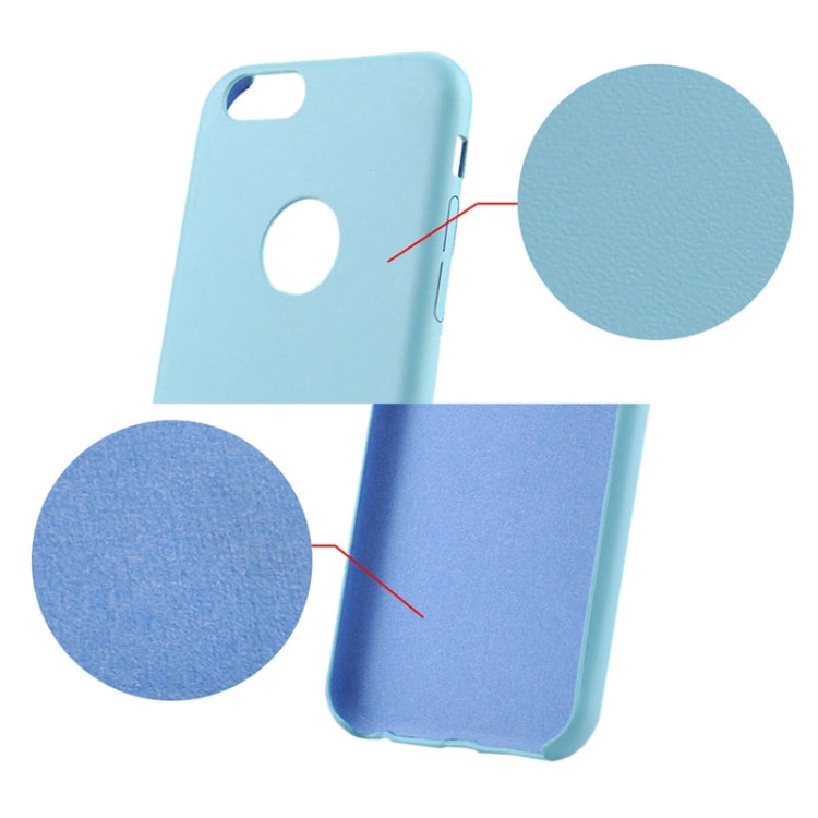 0.3mm Ultrathin PU Leather Back Cover Protective Case for iPhone 6 Plus