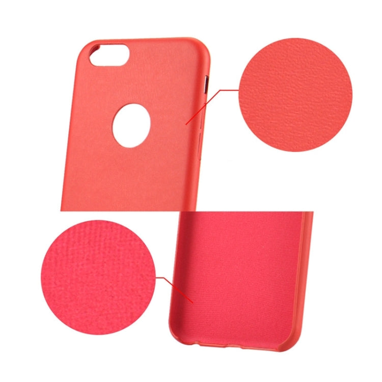 0.3mm Ultrathin PU Leather Back Cover Protective Case for iPhone 6 Plus