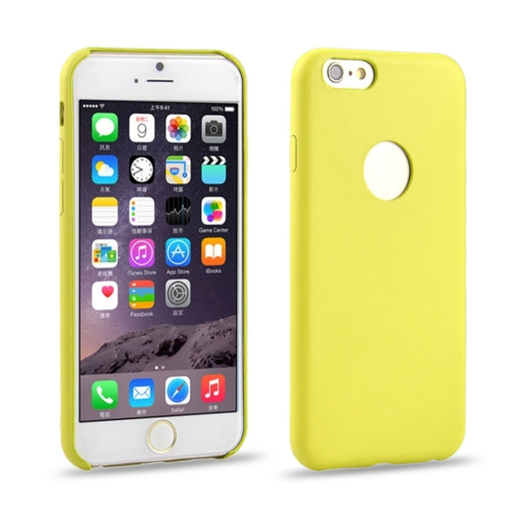 0.3mm Ultrathin PU Leather Back Cover Protective Case for iPhone 6 Plus