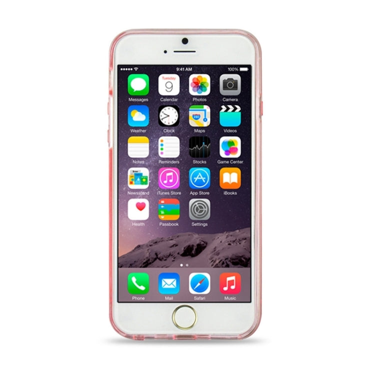 0.3mm Ultrathin Colorful Spangle TPU Transparent Case for iPhone 6 Plus