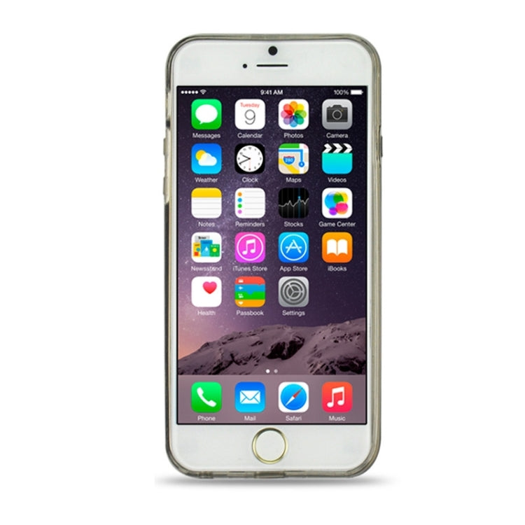 0.3mm Ultrathin Colorful Spangle TPU Transparent Case for iPhone 6 Plus