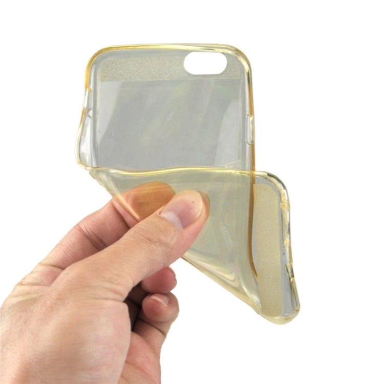 0.3mm Ultrathin Colorful Spangle TPU Transparent Case for iPhone 6 Plus