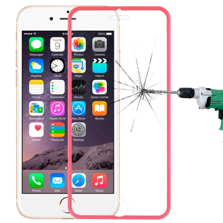 0.3mm Dustproof Explosion-proof Full Screen Narrow Bezel Tempered Glass Film for iPhone 6 Plus