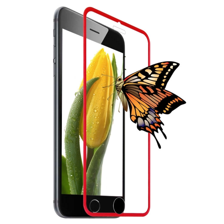 0.3mm Dustproof Explosion-proof Full Screen Narrow Bezel Tempered Glass Film for iPhone 6 Plus