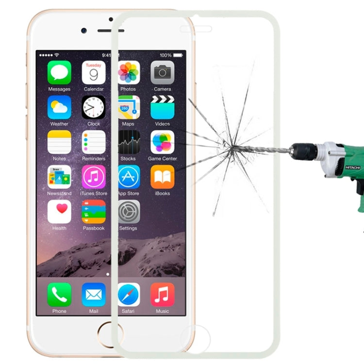 0.3mm Dustproof Explosion-proof Full Screen Narrow Bezel Tempered Glass Film for iPhone 6 Plus