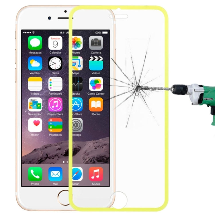 0.3mm Dustproof Explosion-proof Full Screen Narrow Bezel Tempered Glass Film for iPhone 6 Plus