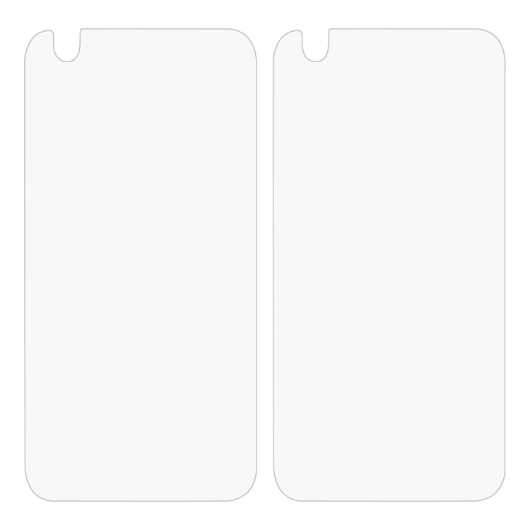 2 PCS for iPhone 6 Plus & 6s Plus 0.26mm 9H Surface Hardness 2.5D Explosion-proof Back Tempered Glass Film
