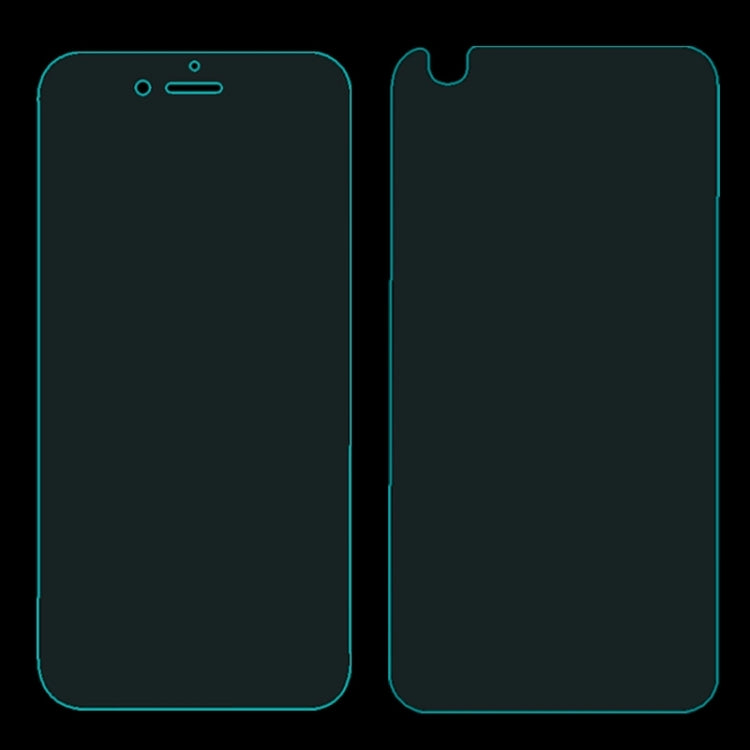 0.26mm Explosion-proof Front and Back Screen Protector Tempered Glass Film for iPhone 6 Plus