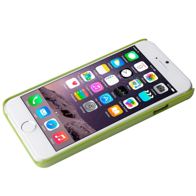 Brushed Texture Grids Dents Plastic Hard Case for iPhone 6 Plus & 6S Plus
