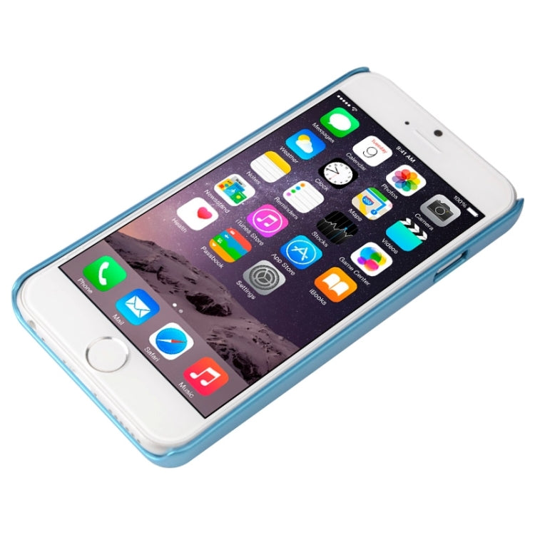 Brushed Texture Grids Dents Plastic Hard Case for iPhone 6 Plus & 6S Plus