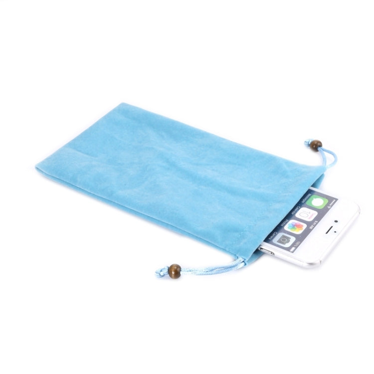 Universal Leisure Cotton Flock Cloth Carry Bag with Lanyard for iPhone 6 Plus, iPhone 6S Plus,