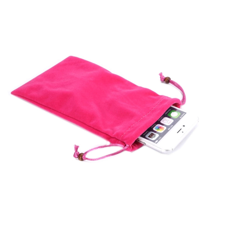 Universal Leisure Cotton Flock Cloth Carry Bag with Lanyard for iPhone 6 Plus, iPhone 6S Plus,