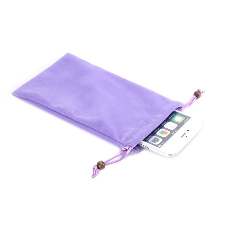 Universal Leisure Cotton Flock Cloth Carry Bag with Lanyard for iPhone 6 Plus, iPhone 6S Plus,