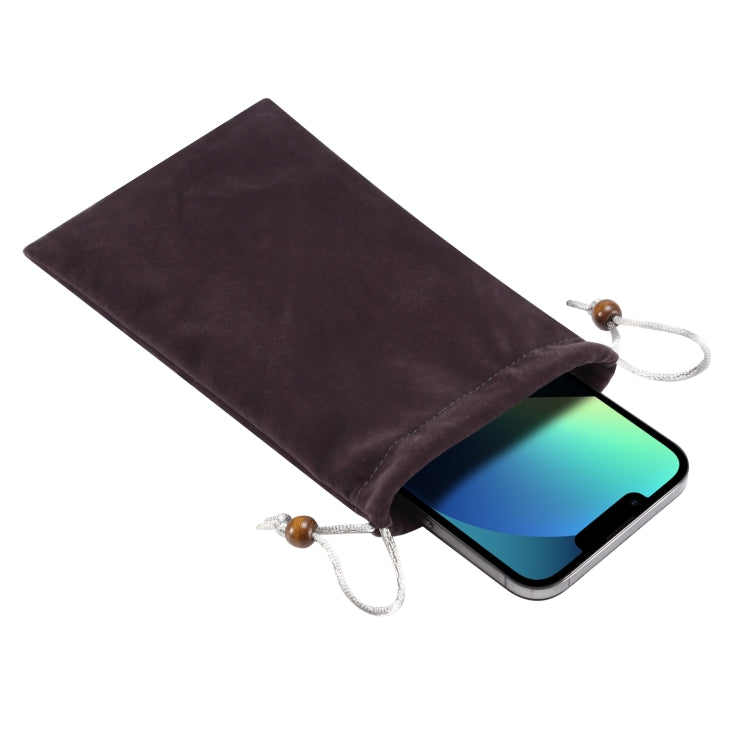 Universal Leisure Cotton Flock Cloth Carry Bag with Lanyard for iPhone 6 Plus, iPhone 6S Plus,