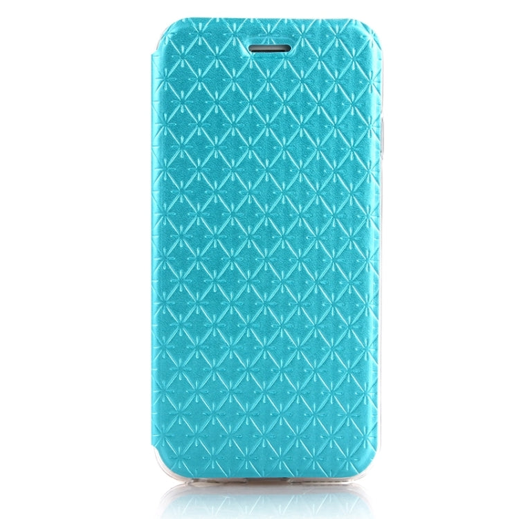 Diamond Pattern Horizontal Flip Leather Case with Holder & Wake-up / Sleep Function for iPhone 6 Plus