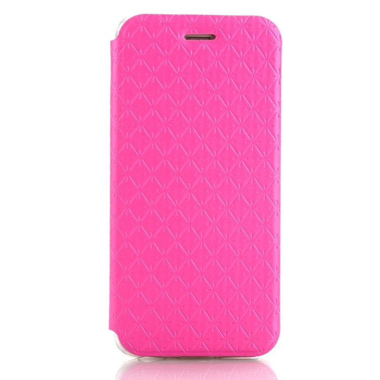 Diamond Pattern Horizontal Flip Leather Case with Holder & Wake-up / Sleep Function for iPhone 6 Plus