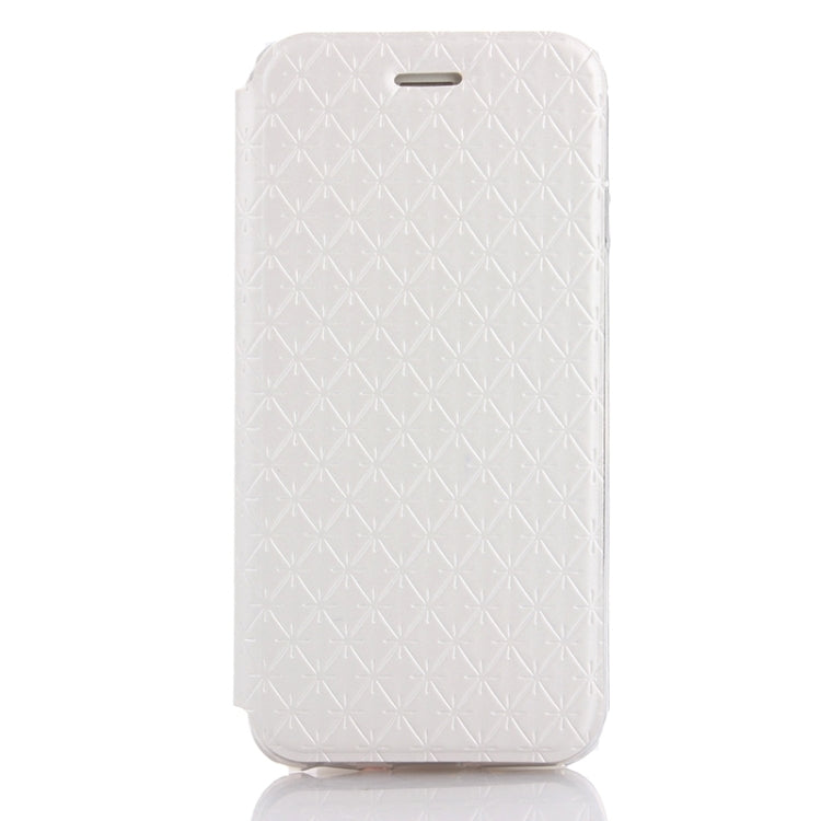 Diamond Pattern Horizontal Flip Leather Case with Holder & Wake-up / Sleep Function for iPhone 6 Plus