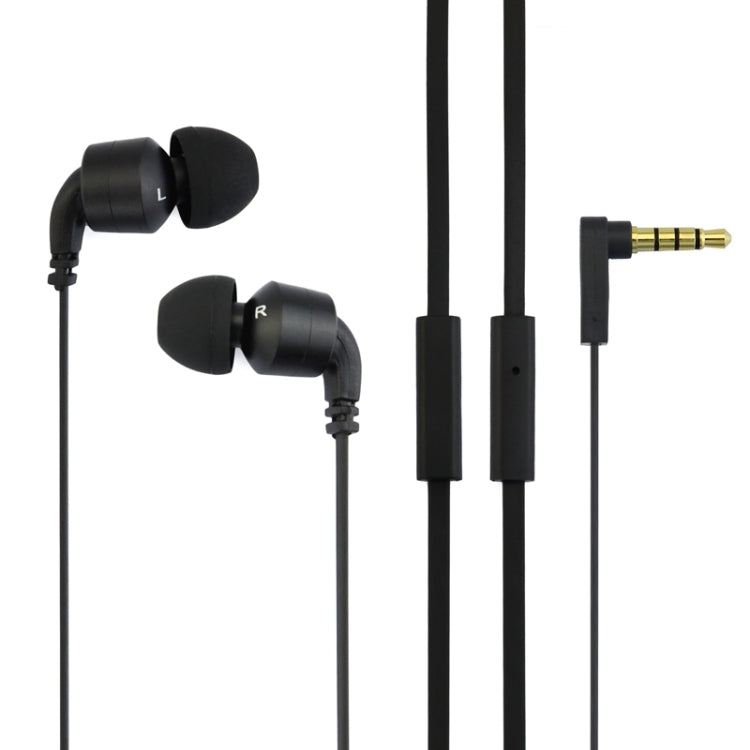 Awei-ES13i 3.5mm Plug Noodle Wired Style In-ear Stereo Earphone with Mic, Cable Length: about 1.2m, For iPad, iPhone, Galaxy, Huawei, Xiaomi, LG, HTC and Other Smart Phones
