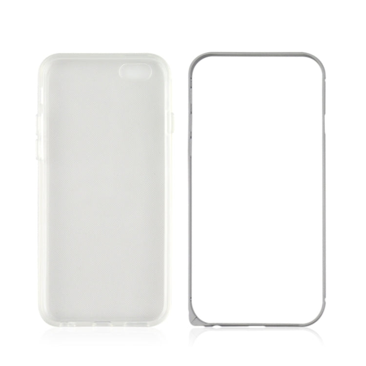5.5 Inch 2 in 1 TPU + Ultra-thin Aluminium Alloy Frame Case for iPhone 6 Plus & 6S Plus