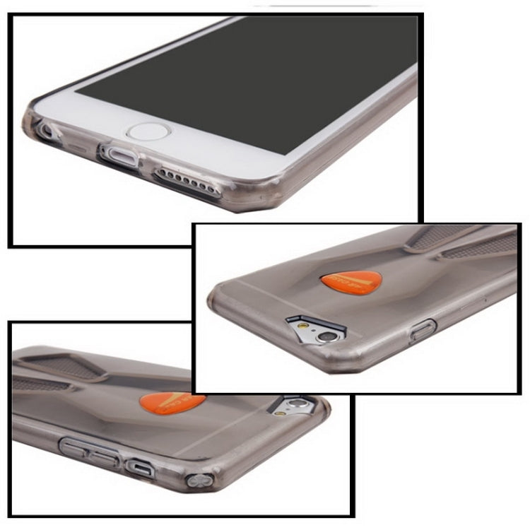 Racing Car Transparent Color TPU Case for iPhone 6 Plus & 6s Plus