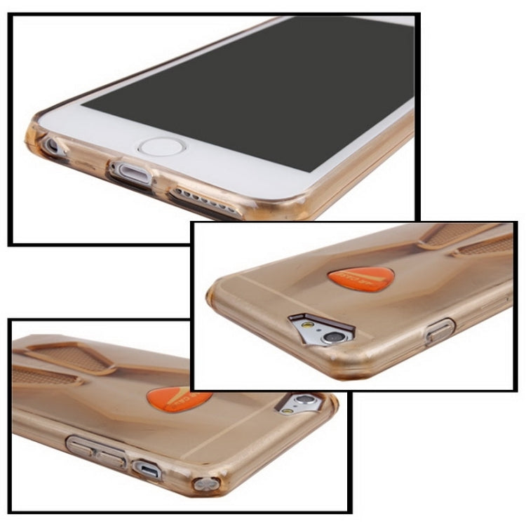 Racing Car Transparent Color TPU Case for iPhone 6 Plus & 6s Plus