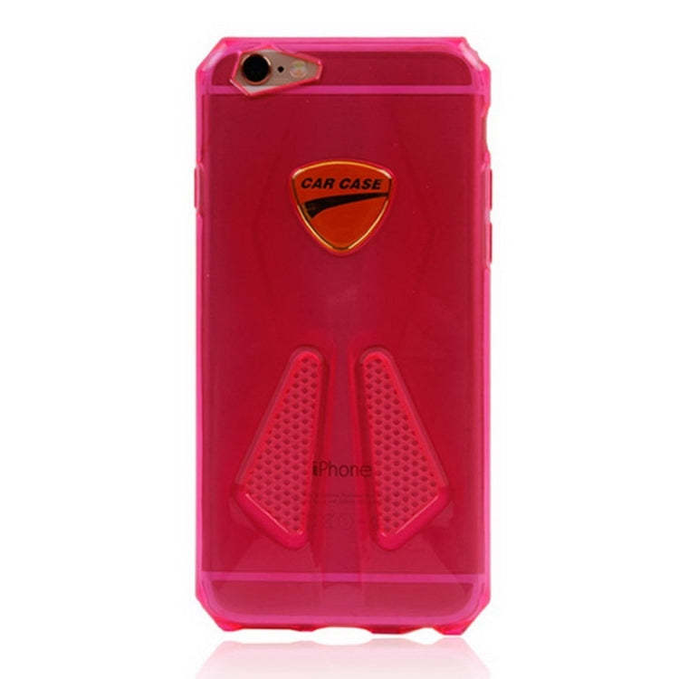 Racing Car Transparent Color TPU Case for iPhone 6 Plus & 6s Plus