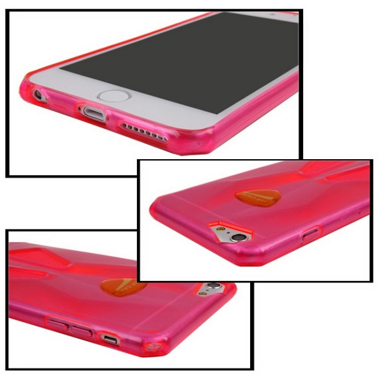 Racing Car Transparent Color TPU Case for iPhone 6 Plus & 6s Plus