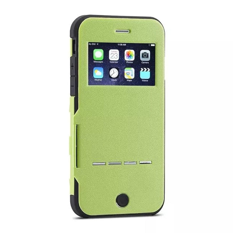 Litchi Texture Horizontal Flip Smart Case with Call Display ID and Receive Call & Wake-up / Sleep Function for iPhone 6 Plus & 6S Plus