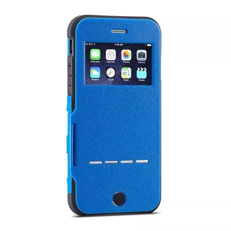Litchi Texture Horizontal Flip Smart Case with Call Display ID and Receive Call & Wake-up / Sleep Function for iPhone 6 Plus & 6S Plus