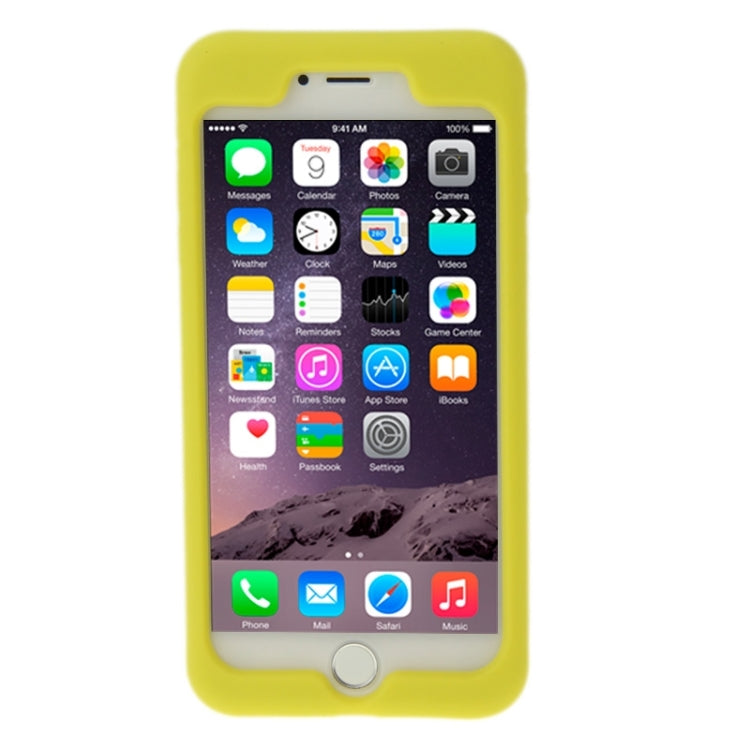 3D Lipstick Pattern Silicone Protective Case for iPhone 6 Plus