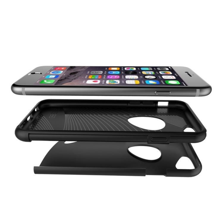 SLiCOO Cobblestone PC + TPU Combination Case for iPhone 6 Plus & 6S Plus