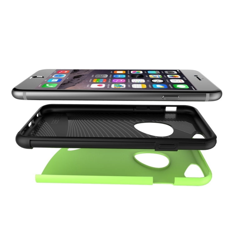 SLiCOO Cobblestone PC + TPU Combination Case for iPhone 6 Plus & 6S Plus