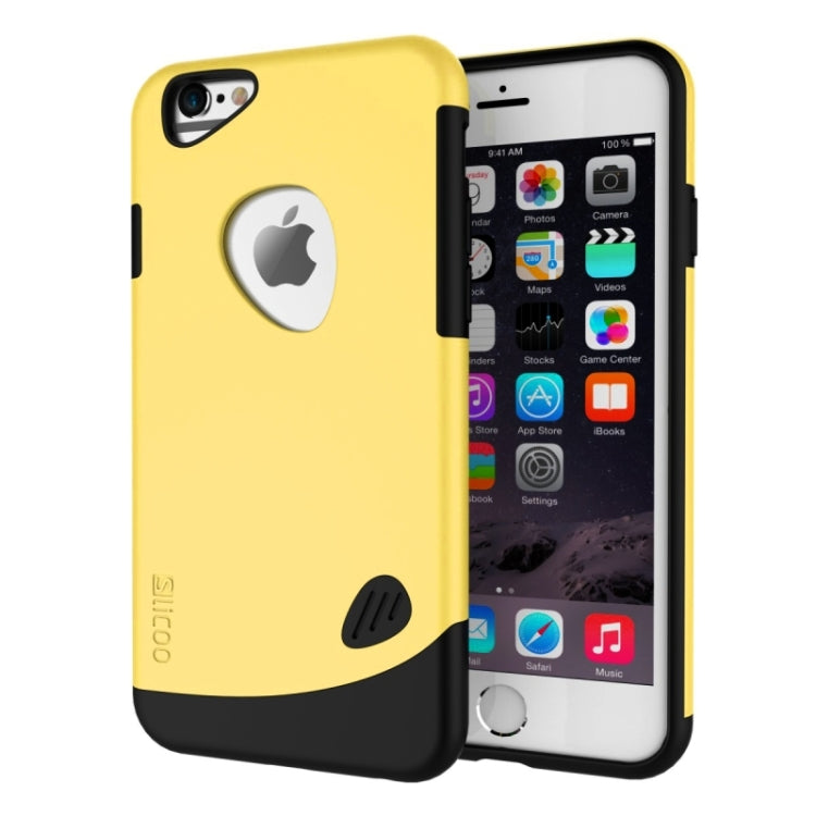 SLiCOO Cobblestone PC + TPU Combination Case for iPhone 6 Plus & 6S Plus