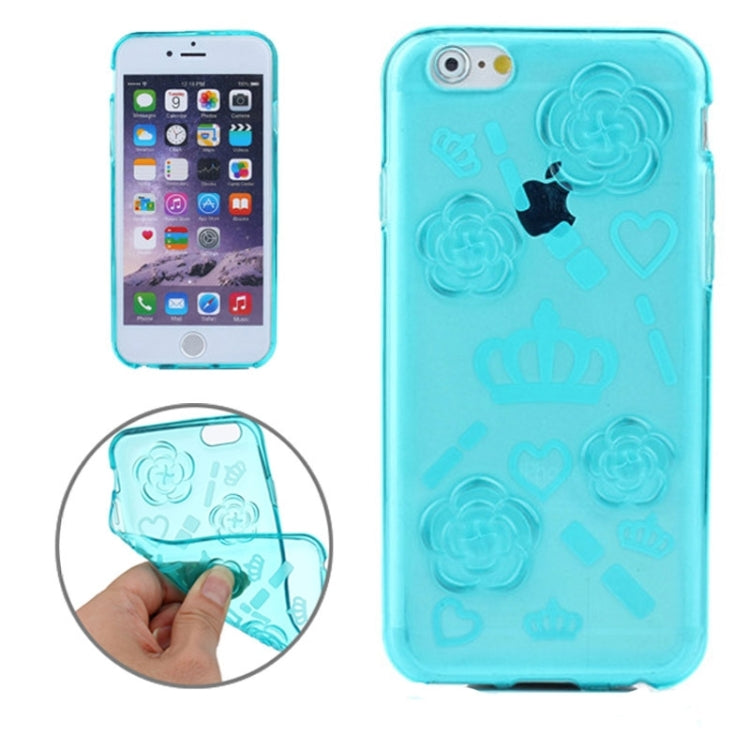 Stamp Pattern TPU Cases for iPhone 6 Plus & 6S Plus
