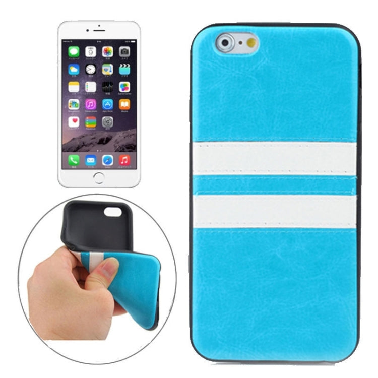 Double Colored TPU Paste Skin Protective Case for iPhone 6 Plus & 6S Plus