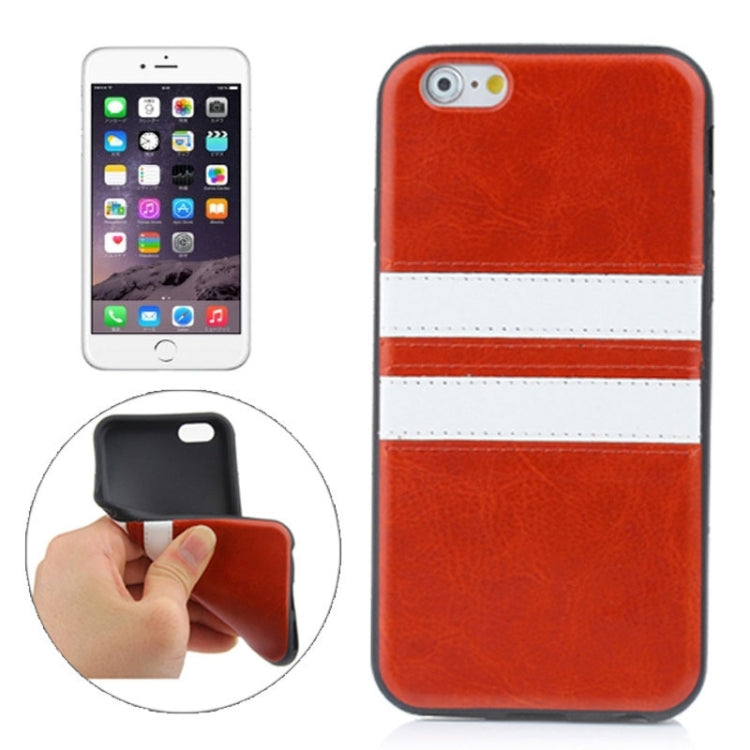Double Colored TPU Paste Skin Protective Case for iPhone 6 Plus & 6S Plus